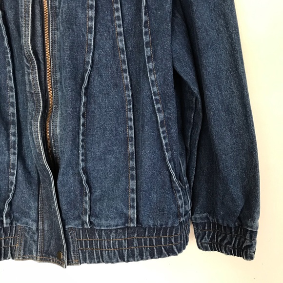 ❤️VINTAGE Gitano zip up denim jacket - Picture 2 of 7